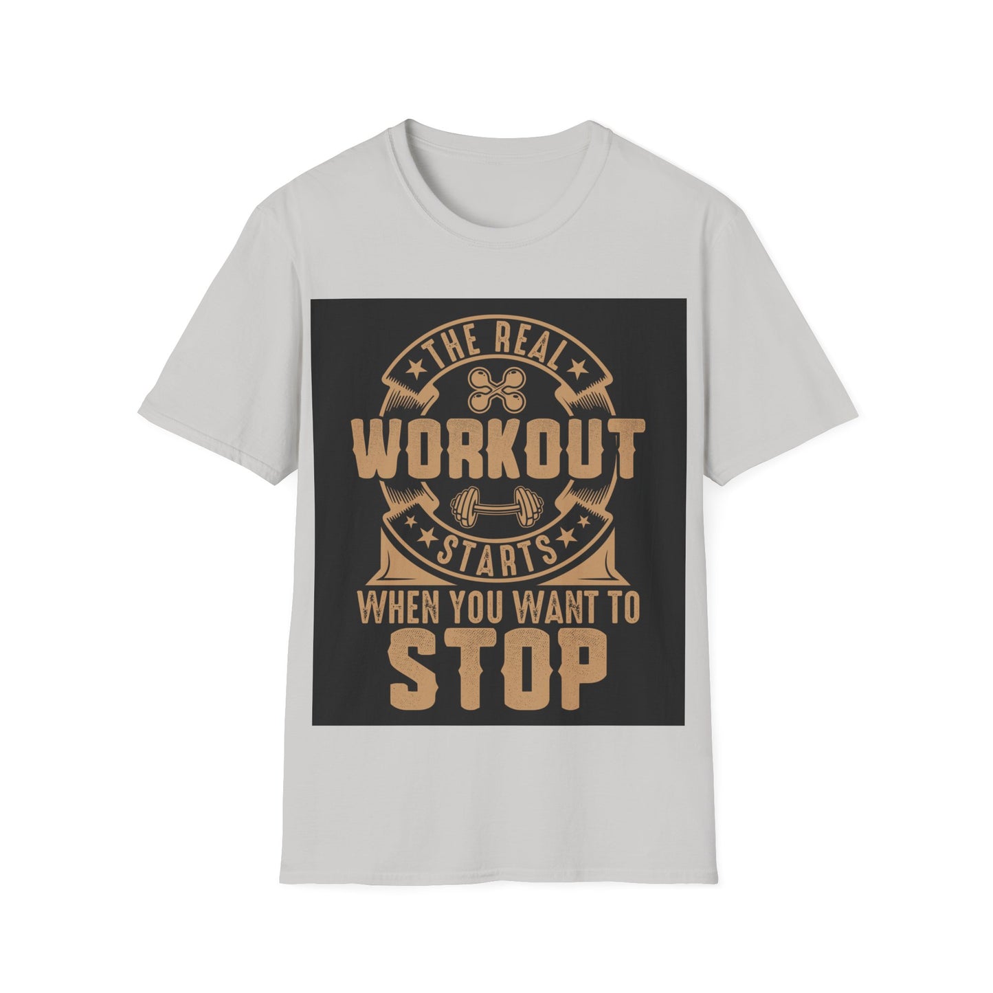 The Real Workout Unisex Softstyle T-Shirt