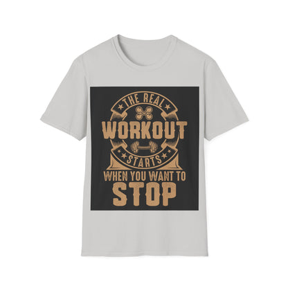 The Real Workout Unisex Softstyle T-Shirt