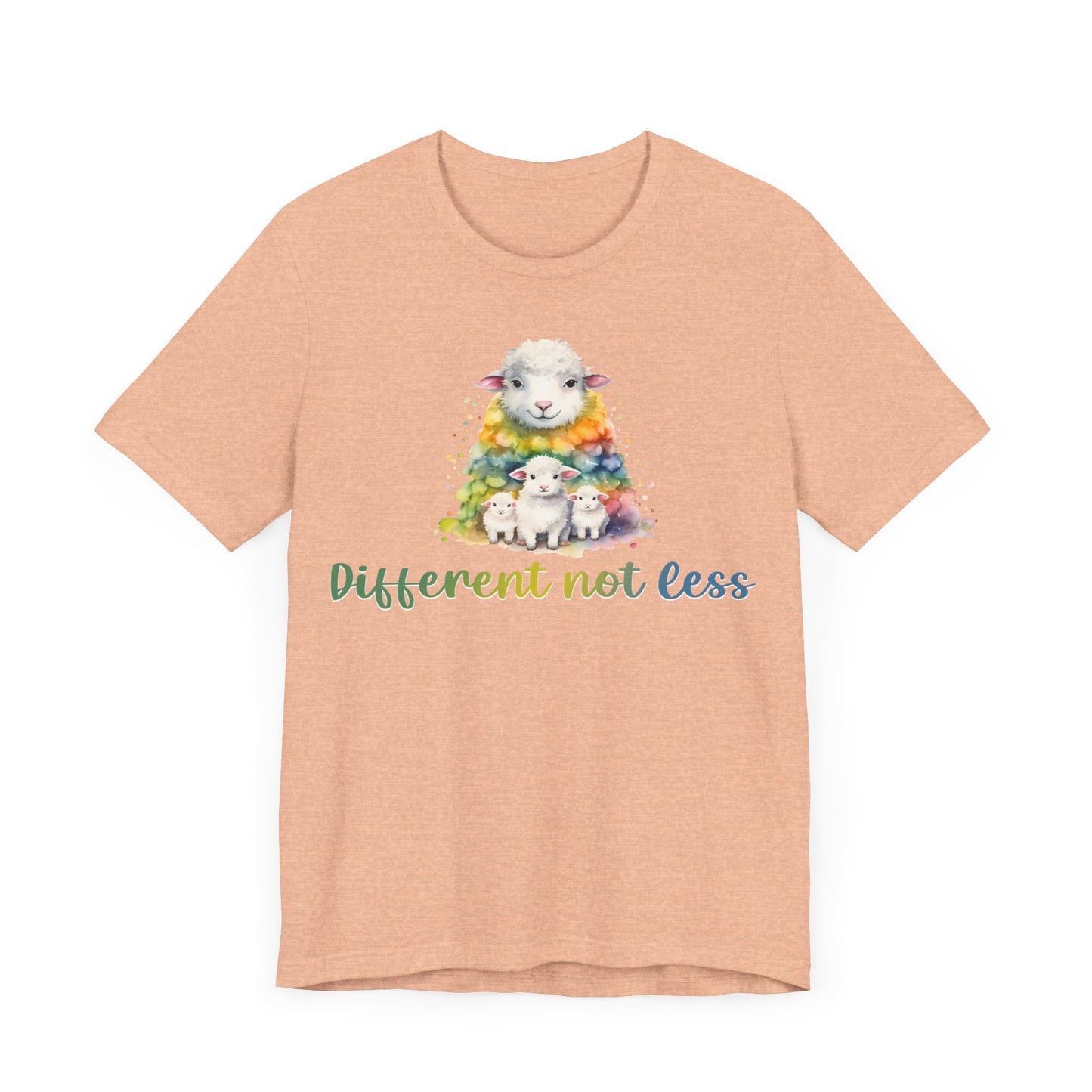 Different not less Unisex Jersey Short Sleeve Tee