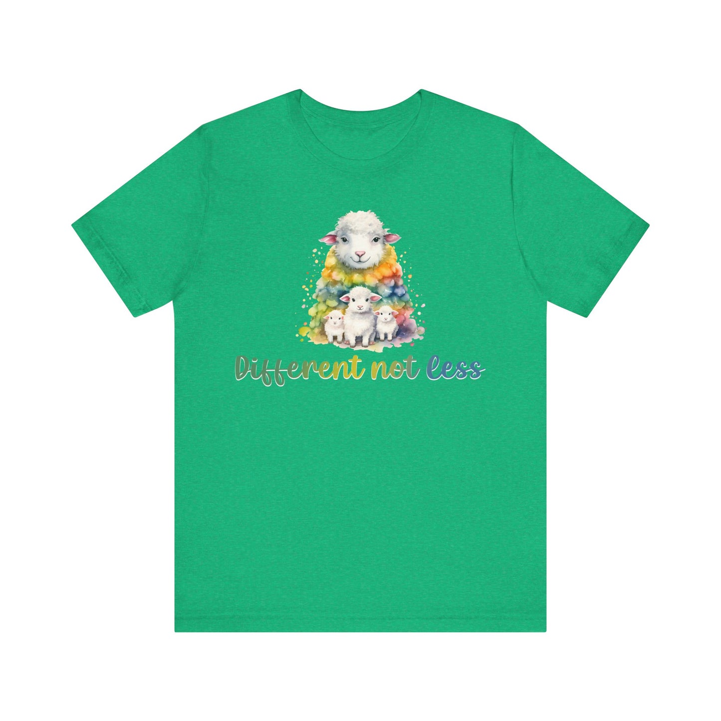 Different not less Unisex Jersey Short Sleeve Tee