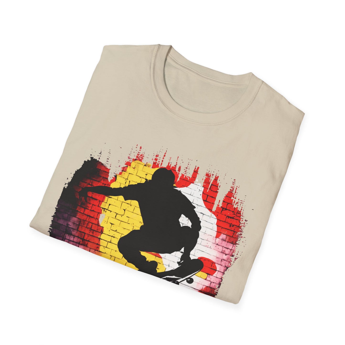 Graffiti Skate Unisex Softstyle T-Shirt