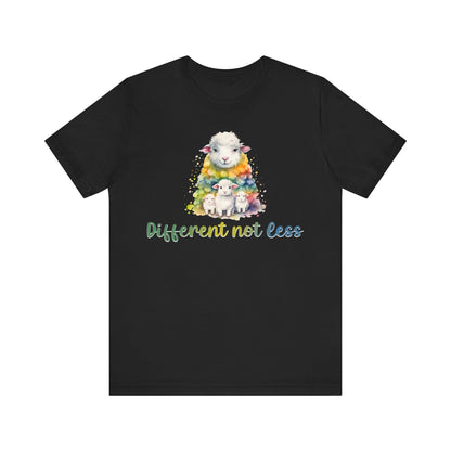 Different not less Unisex Jersey Short Sleeve Tee
