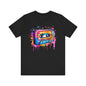 Retro 90's music Unisex Jersey Short Sleeve Tee