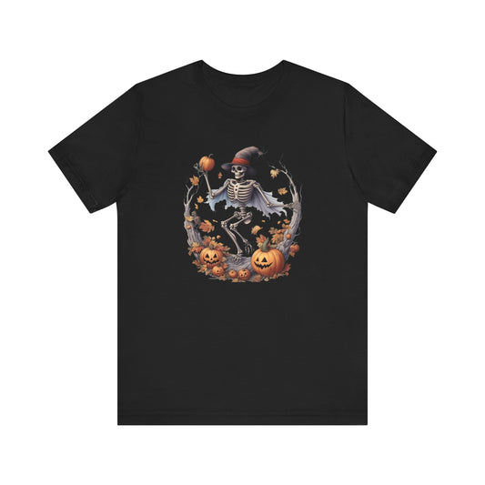Fall Skeleton 2 Unisex Jersey Short Sleeve Tee