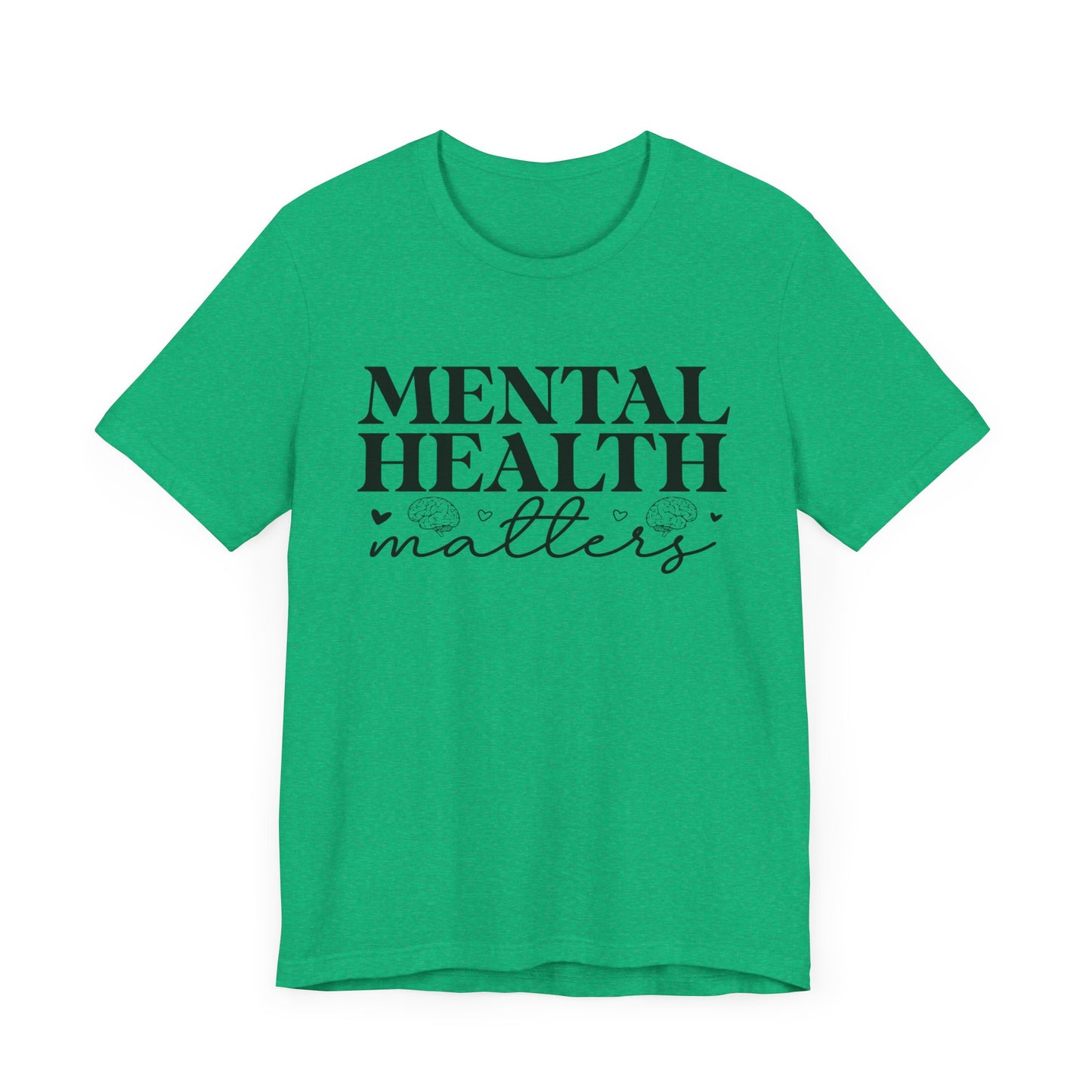 Mental health matters 2 Unisex Jersey Short Sleeve Tee