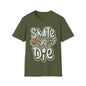 Skate Or Die Unisex Softstyle T-Shirt