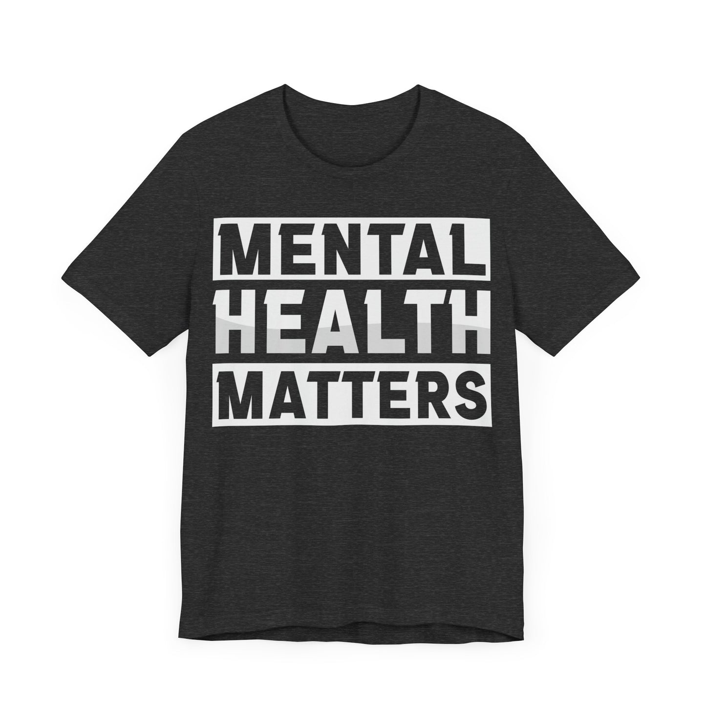 Mental health matters 6 Unisex Jersey Short Sleeve Tee