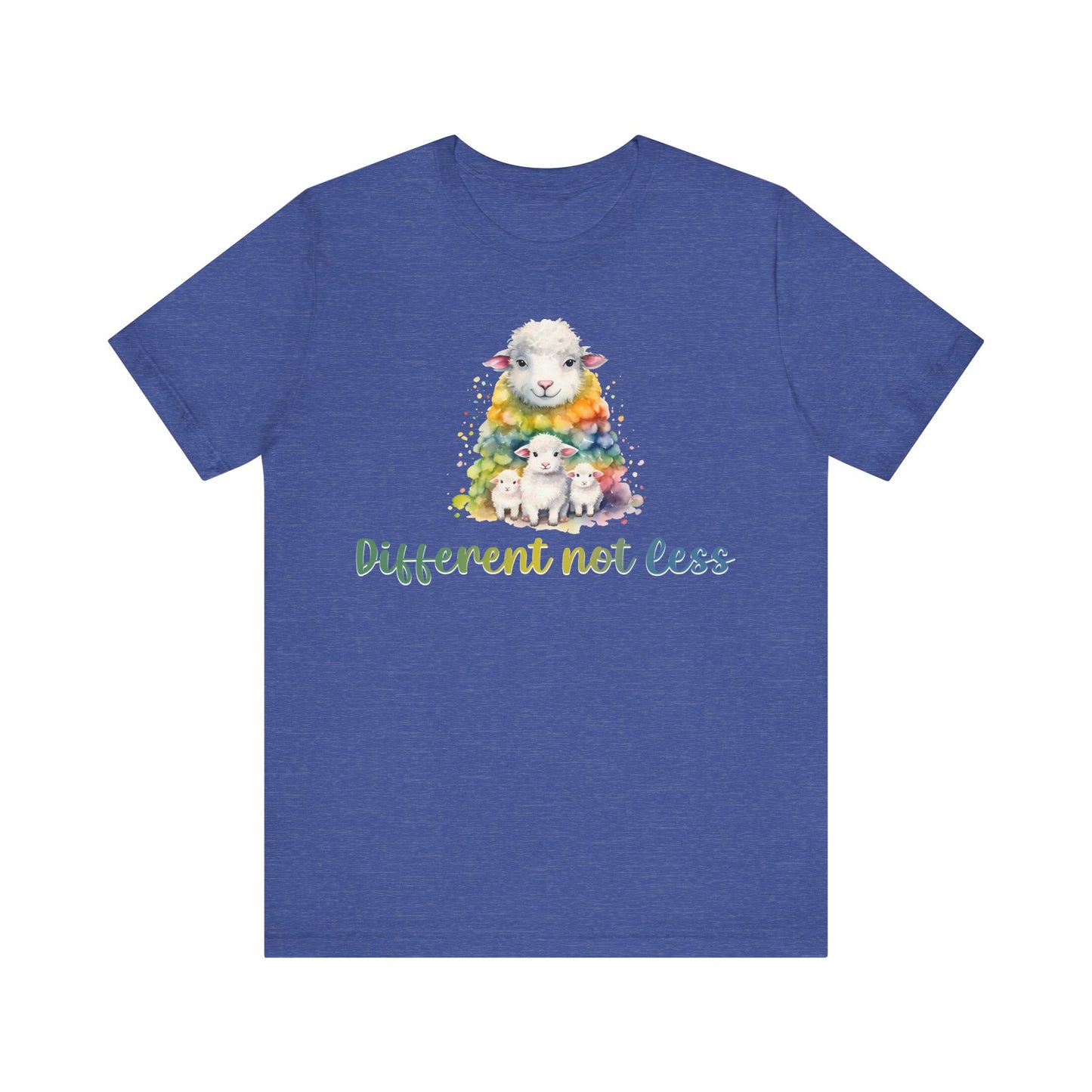 Different not less Unisex Jersey Short Sleeve Tee