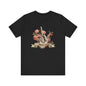 Sensitive savage skeleton Unisex Jersey Short Sleeve Tee