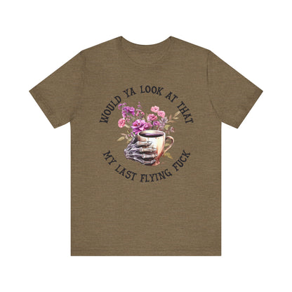 My last f*ck Unisex Jersey Short Sleeve Tee
