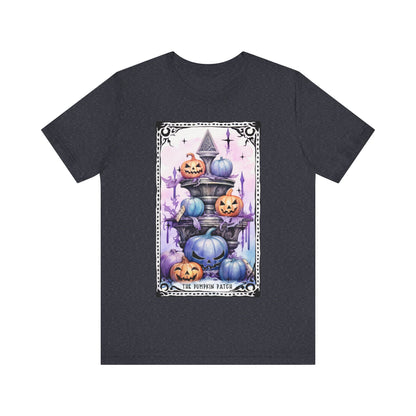 The Pumpkin Patch Jersey unisex tee, Halloween Graphic Tee, Spooky Shirt, Trick or Treat Tee, Halloween Costume, Festive Gift