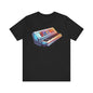 Retro 90's music keyboard Unisex Jersey Short Sleeve Tee