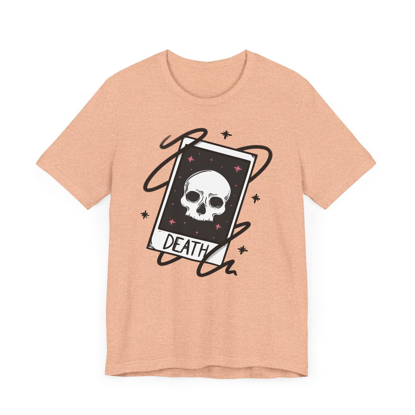 Death Tarot Card Unisex Jersey Short Sleeve Tee