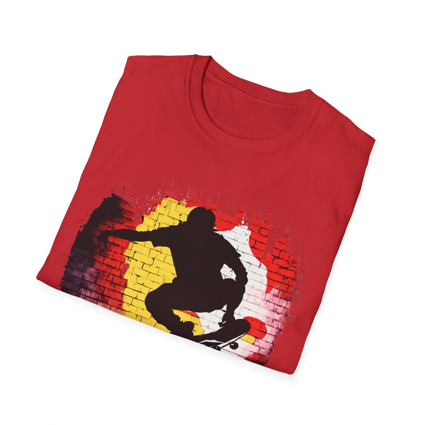 Graffiti Skate Unisex Softstyle T-Shirt