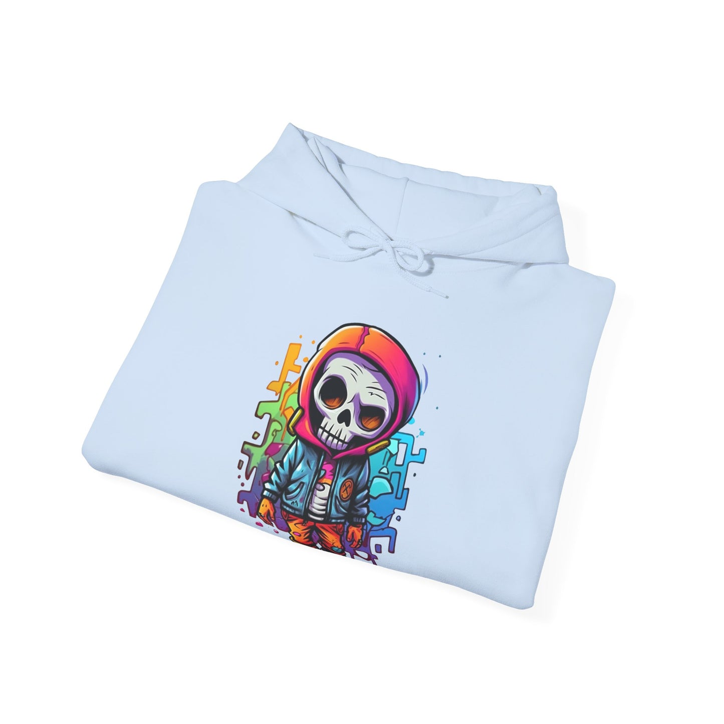 Graffiti Skullboy 6 Unisex Heavy Blend™ Hooded Sweatshirt