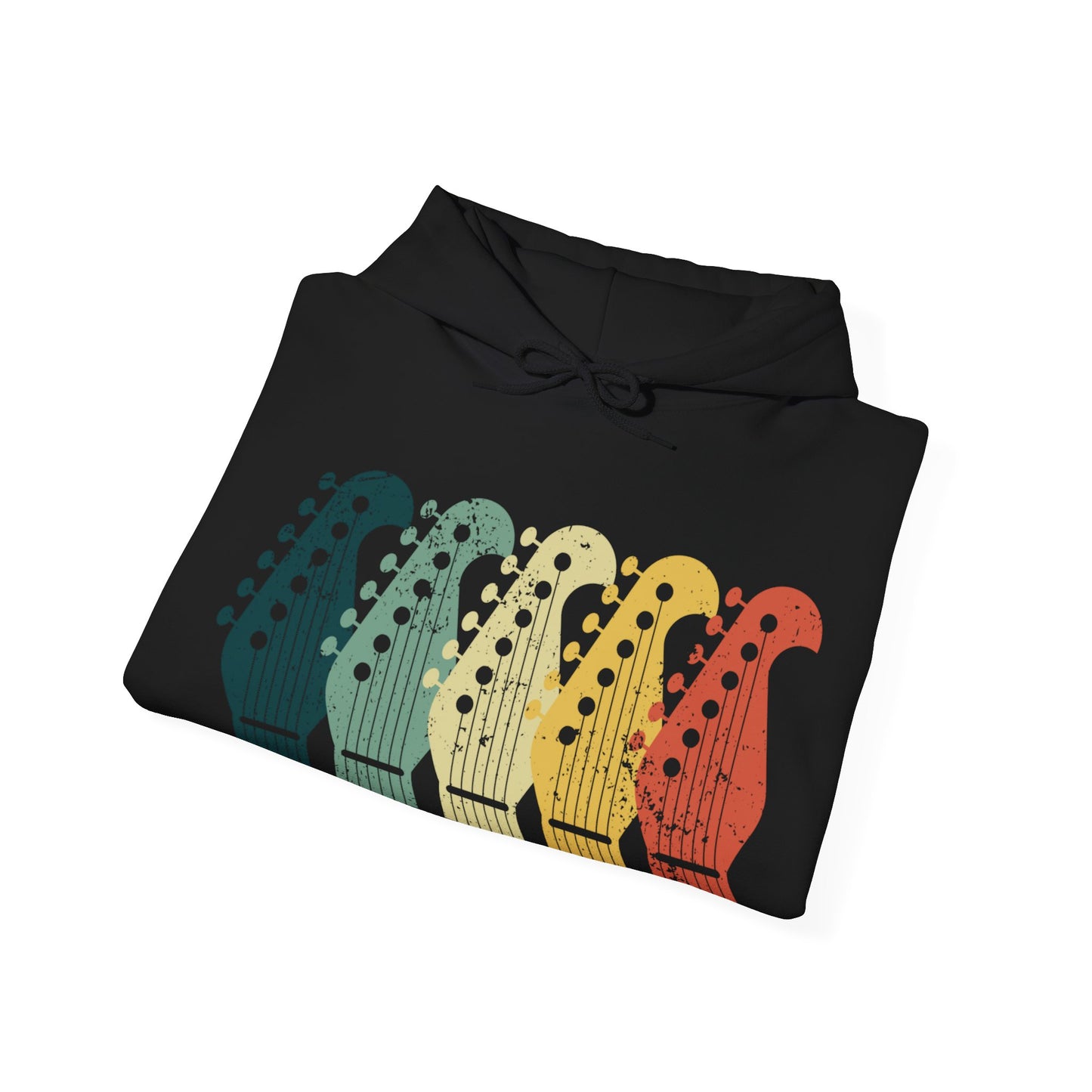 Guitar Headstocks Unisex Heavy Blend™ Hooded Sweatshirt