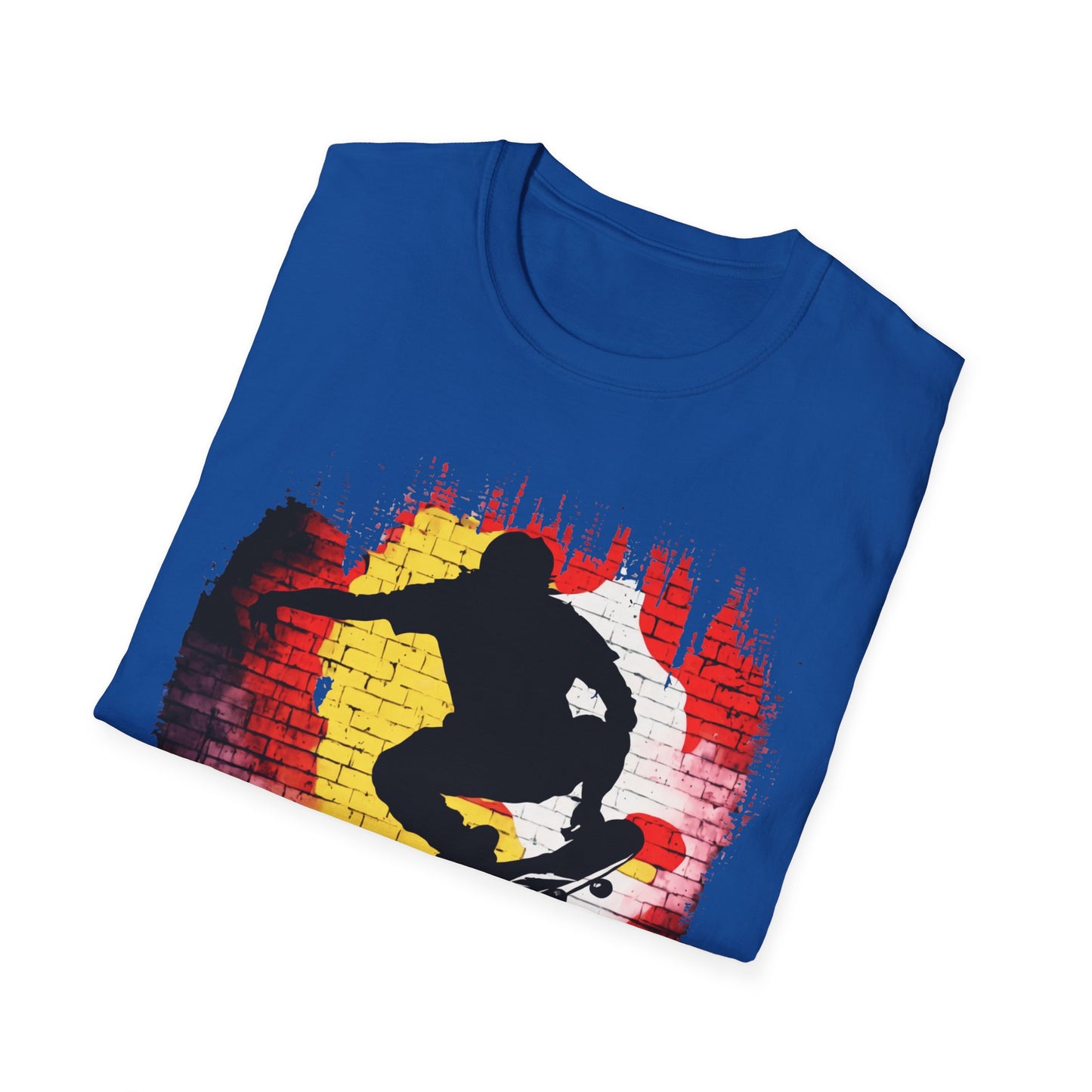 Graffiti Skate Unisex Softstyle T-Shirt