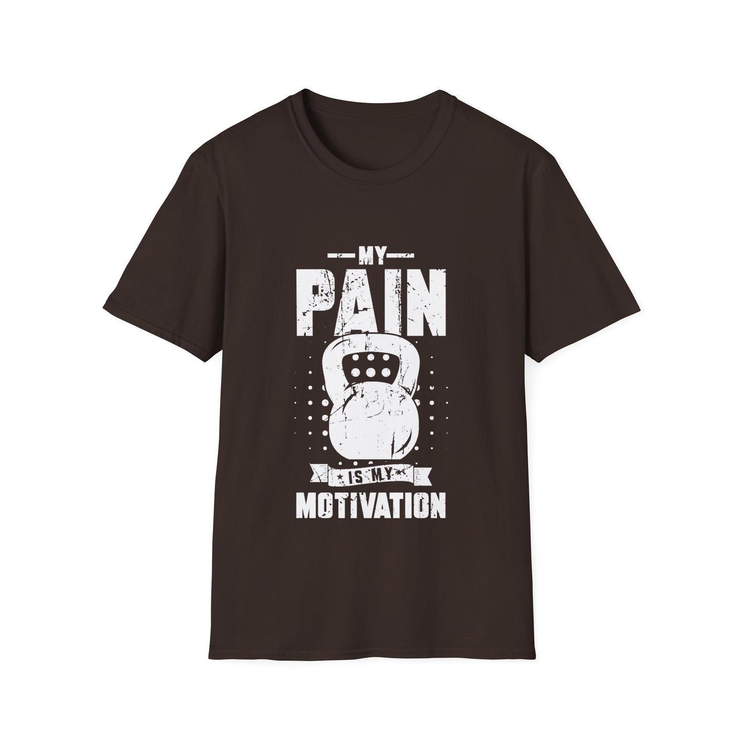 Pain Is Motivation Unisex Softstyle T-Shirt