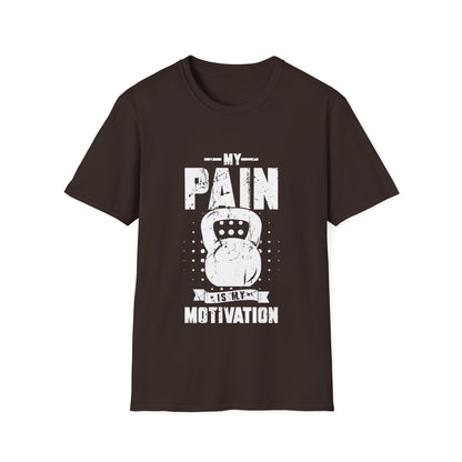 Pain Is Motivation Unisex Softstyle T-Shirt