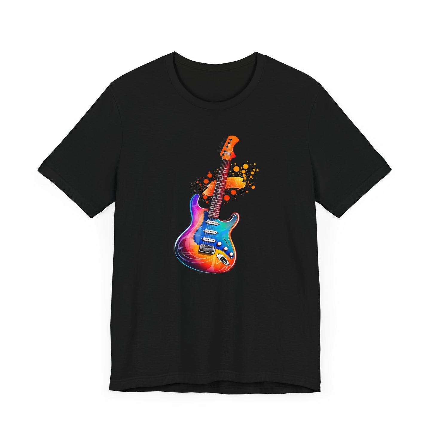 Retro 90's music electric guitar Unisex Jersey Short Sleeve Tee