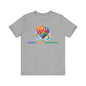 Accept, love, understand balloon Unisex Jersey Short Sleeve Tee