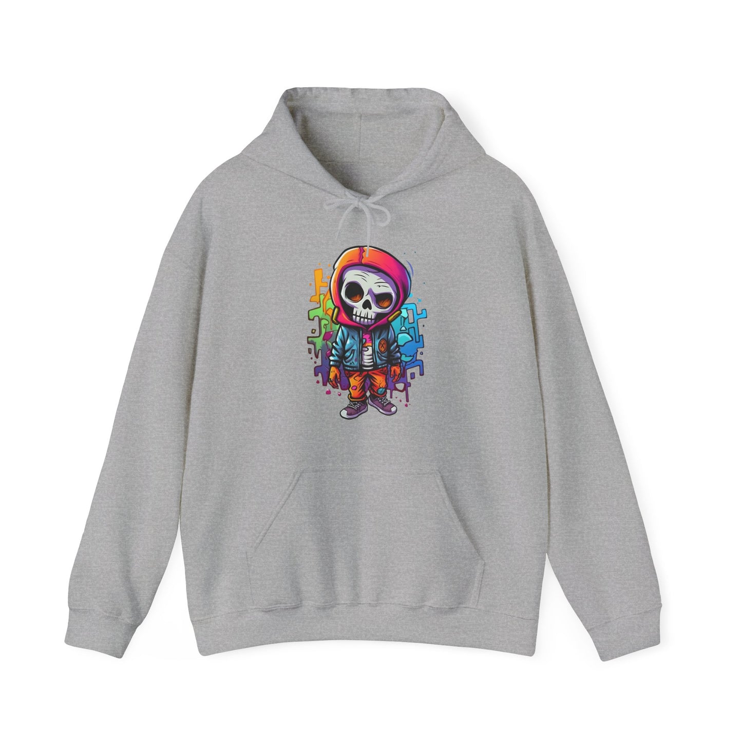 Graffiti Skullboy 6 Unisex Heavy Blend™ Hooded Sweatshirt