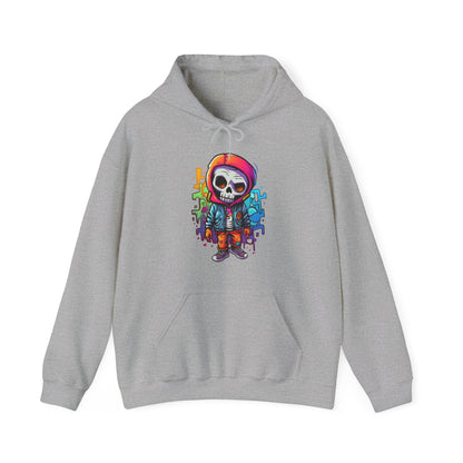 Graffiti Skullboy 6 Unisex Heavy Blend™ Hooded Sweatshirt