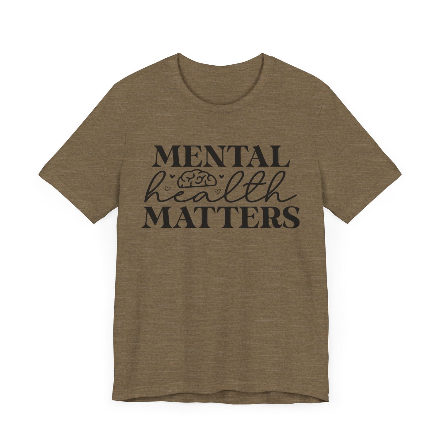 Mental health matters Unisex Jersey Short Sleeve Tee