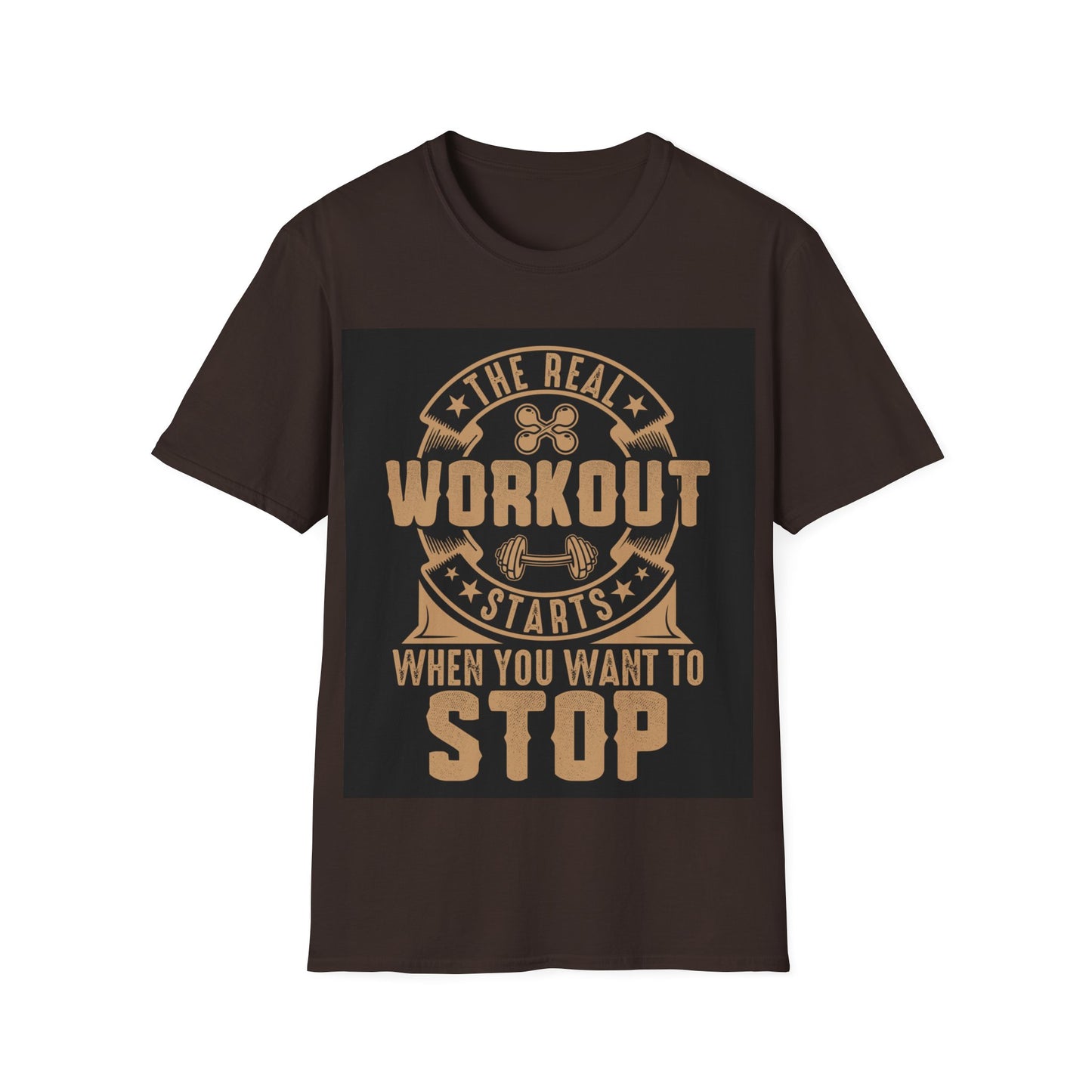 The Real Workout Unisex Softstyle T-Shirt