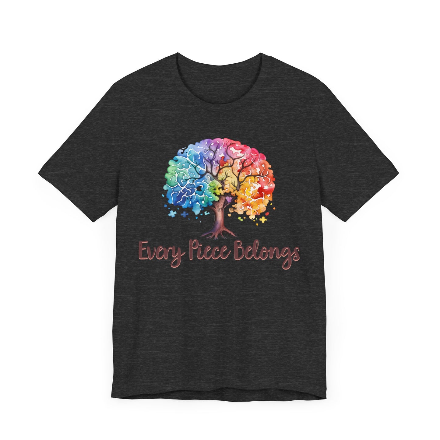 Every piece belongs Unisex Jersey Short Sleeve Tee