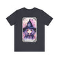 The Mystic Witch Jersey unisex tee, Halloween Graphic Tee, Spooky Shirt, Trick or Treat Tee, Halloween Costume, Festive Gift