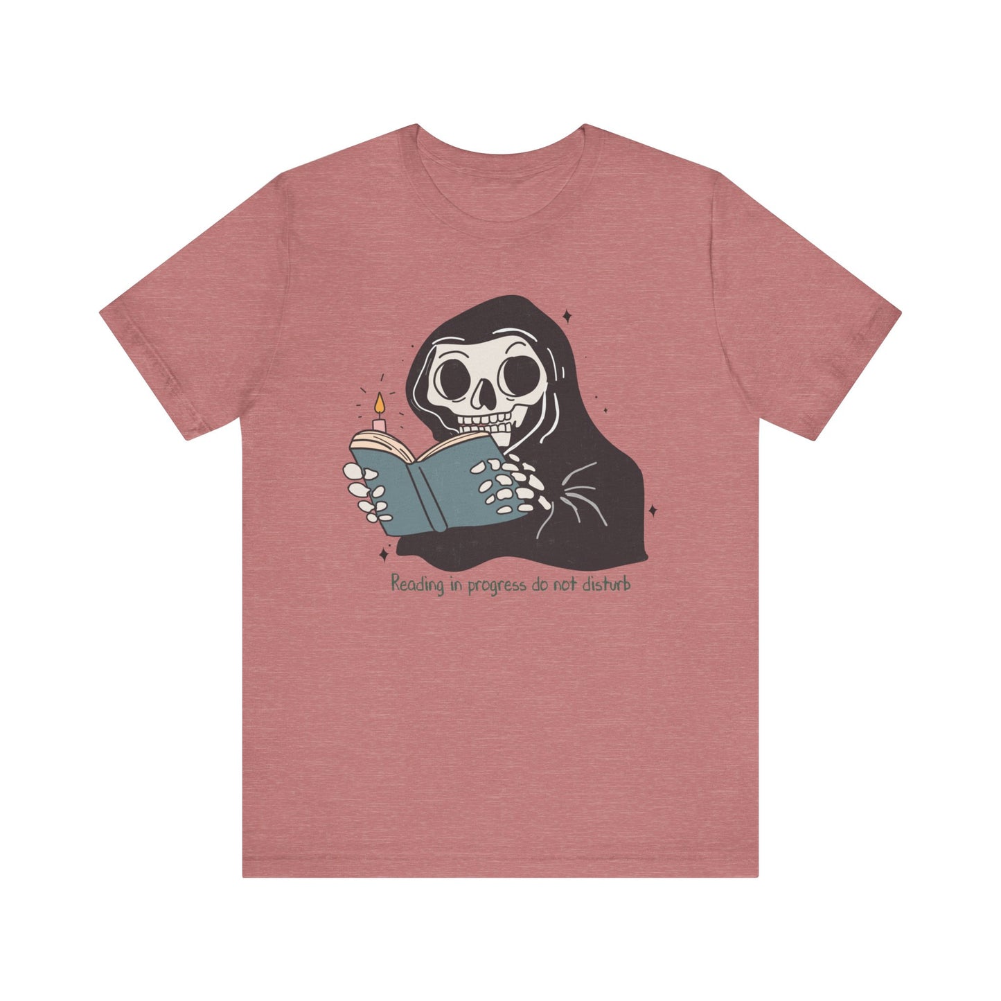 Reading in progress, do not disturb Unisex Jersey Short Sleeve Tee