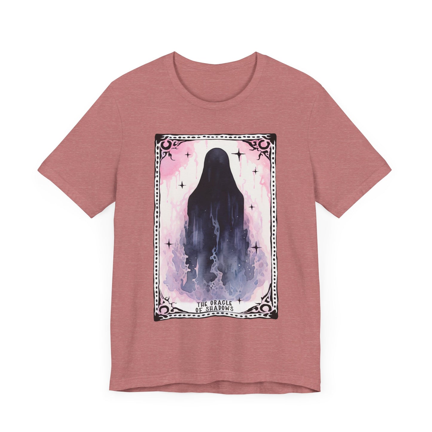 The Oracle of Shadows unisex tee, Halloween Graphic Tee, Spooky Shirt, Trick or Treat Tee, Halloween Costume, Festive Gift