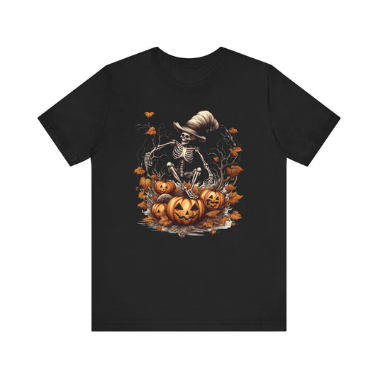Fall Skeleton 3 Unisex Jersey Short Sleeve Tee