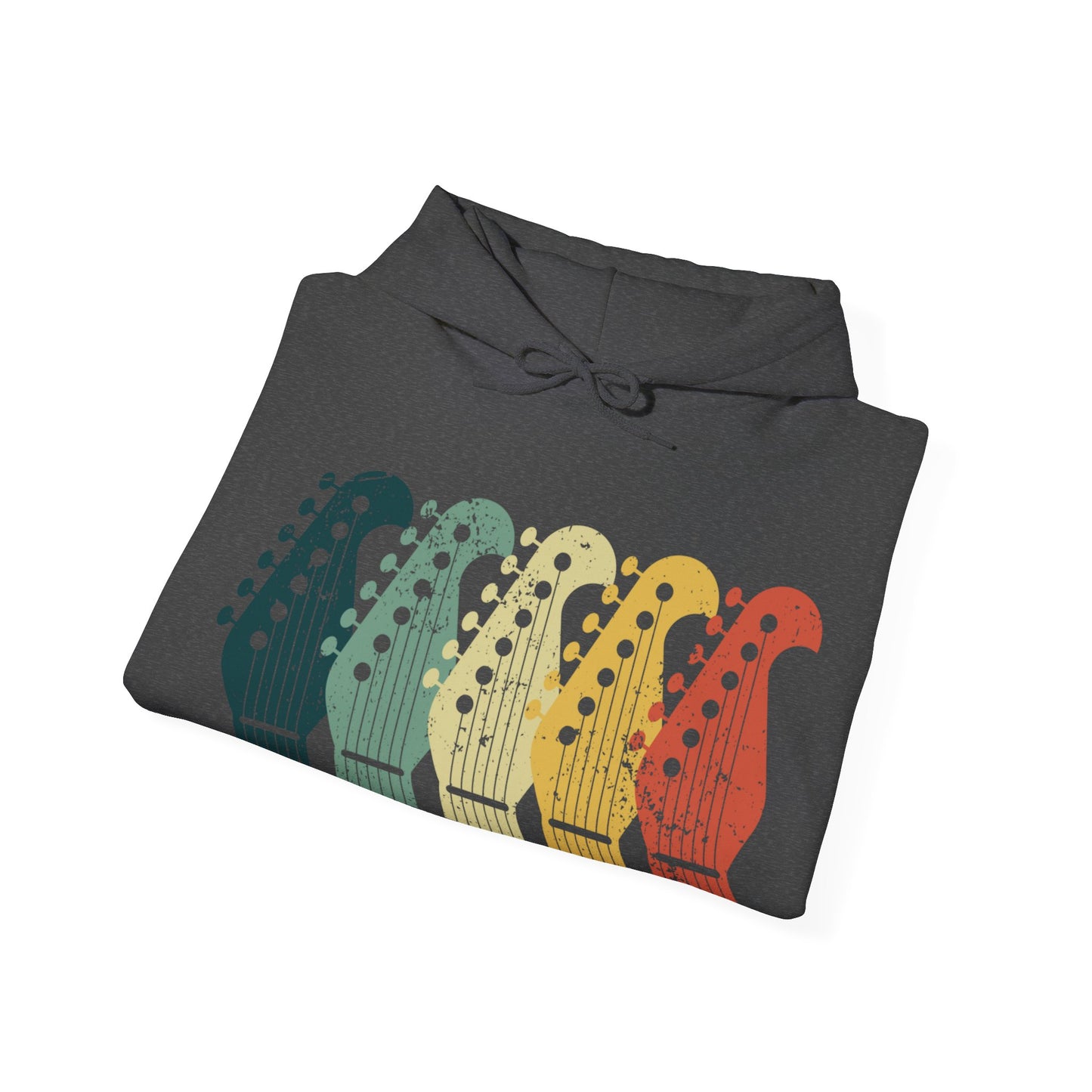 Guitar Headstocks Unisex Heavy Blend™ Hooded Sweatshirt