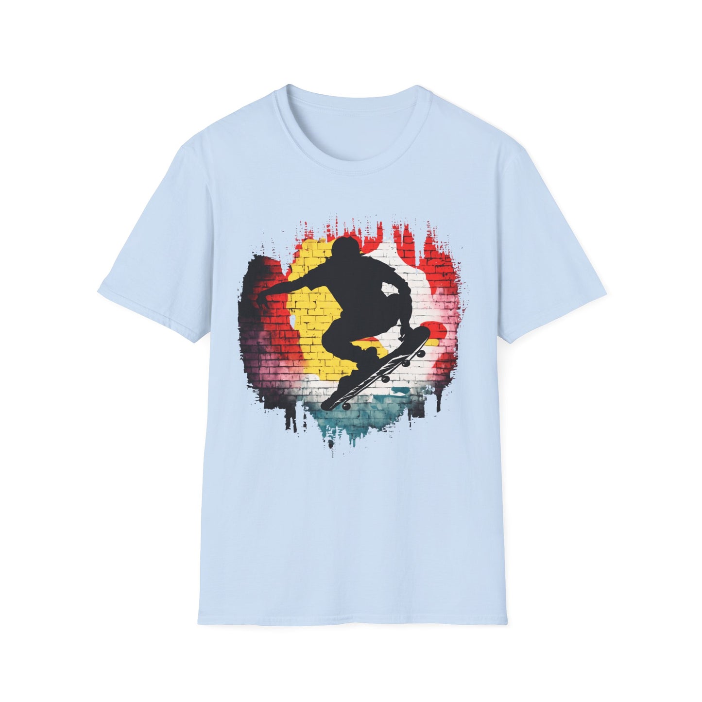 Graffiti Skate Unisex Softstyle T-Shirt