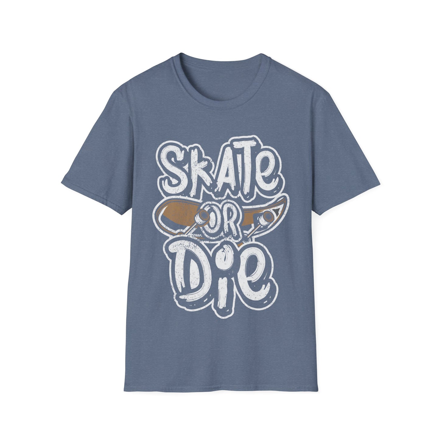 Skate Or Die Unisex Softstyle T-Shirt