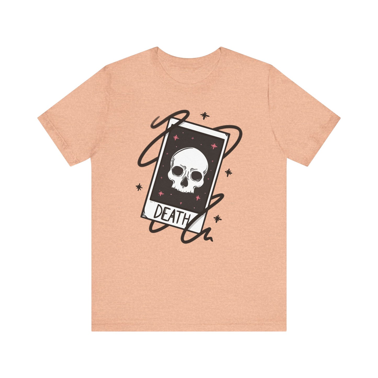 Death Tarot Card Unisex Jersey Short Sleeve Tee