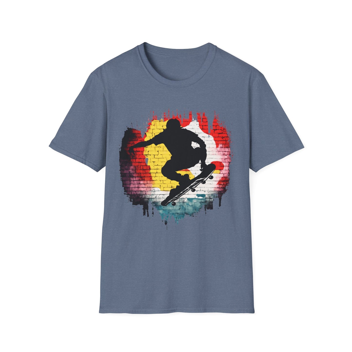 Graffiti Skate Unisex Softstyle T-Shirt