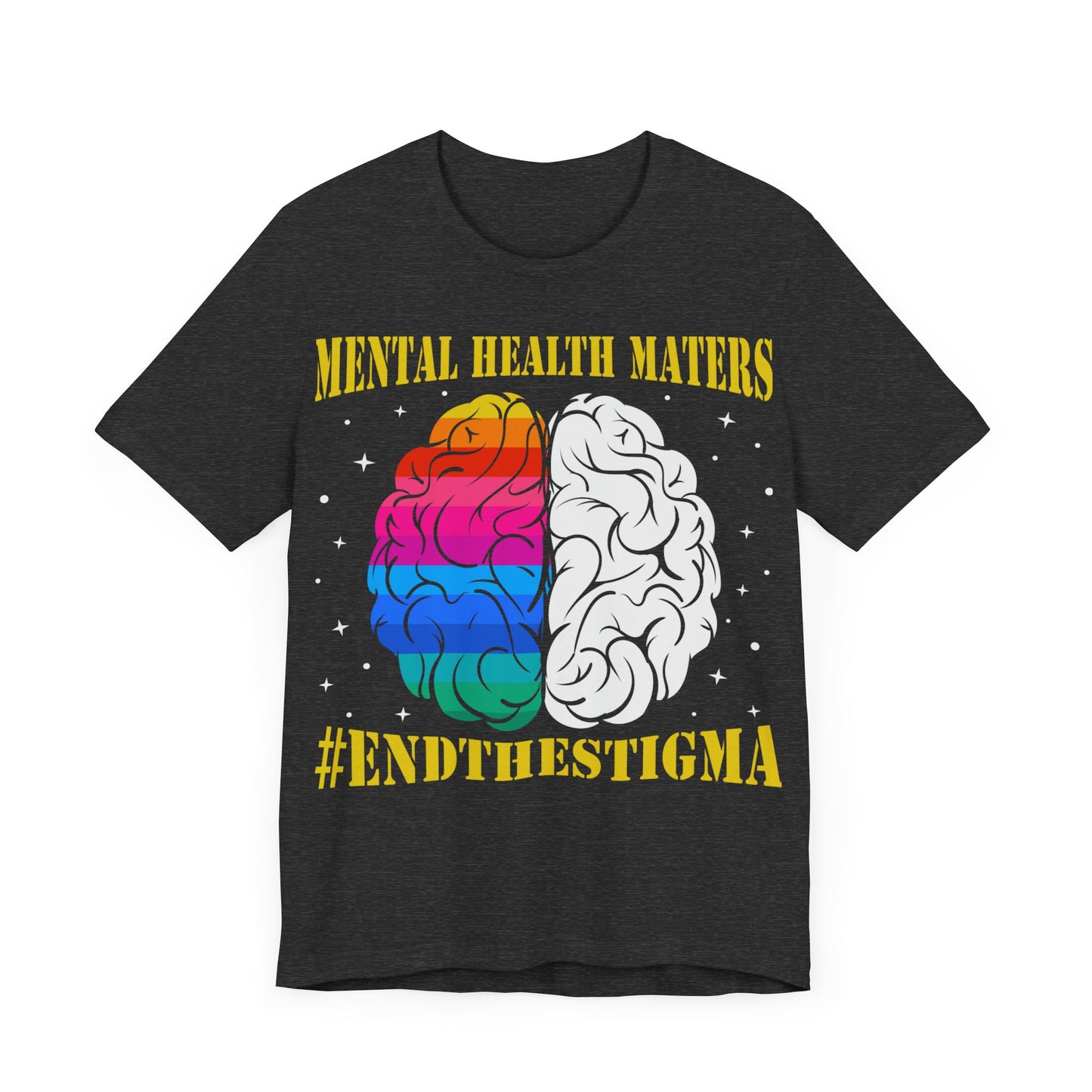 End the stigma Unisex Jersey Short Sleeve Tee