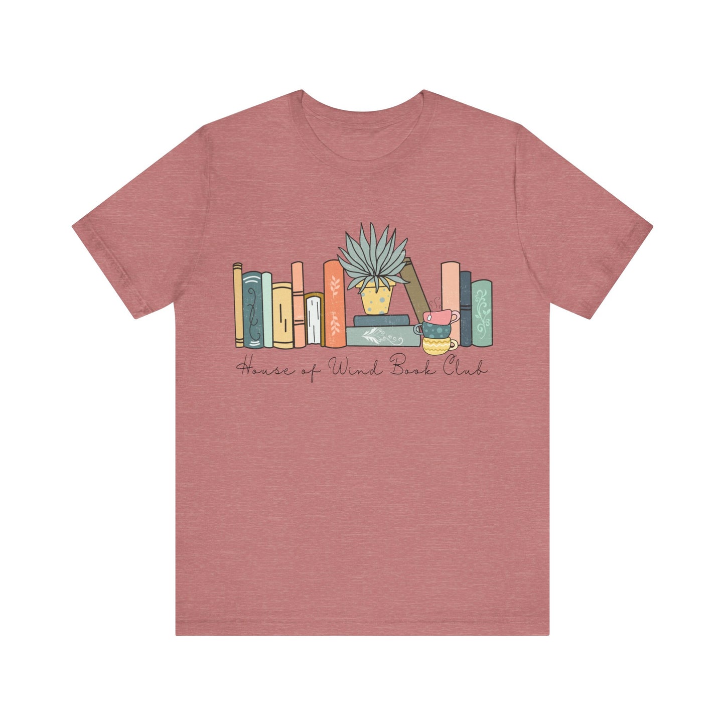 House of wind book club Unisex Jersey Short Sleeve Tee