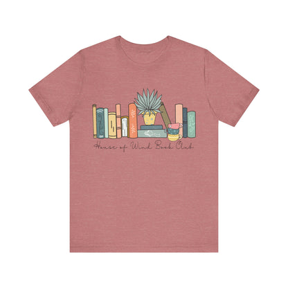 House of wind book club Unisex Jersey Short Sleeve Tee