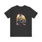 Fueled by crystals and coffee Unisex Jersey Short Sleeve Tee