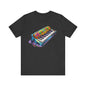 Retro 90's music keyboard 2 Unisex Jersey Short Sleeve Tee