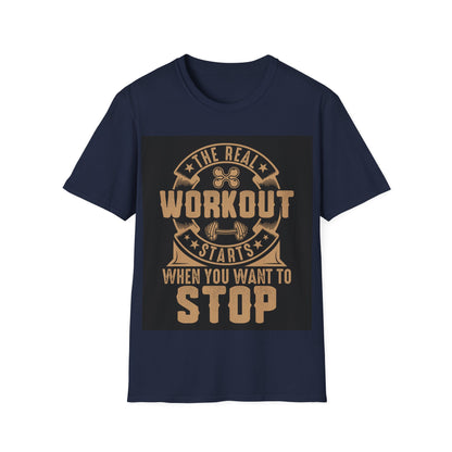 The Real Workout Unisex Softstyle T-Shirt