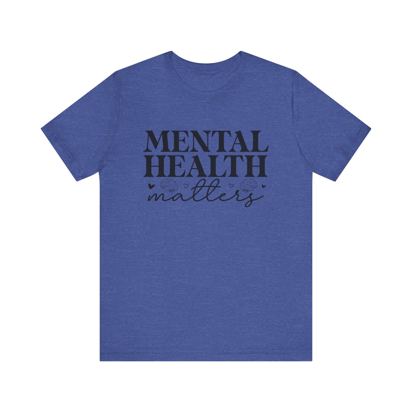 Mental health matters 2 Unisex Jersey Short Sleeve Tee