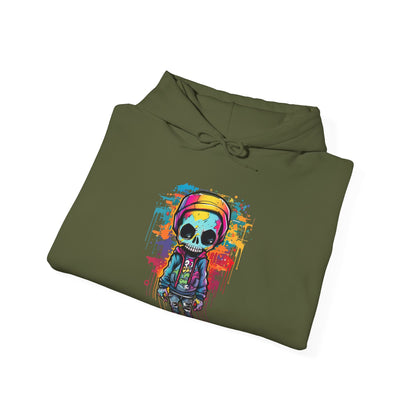 Graffiti Skullboy 5 Unisex Heavy Blend™ Hooded Sweatshirt