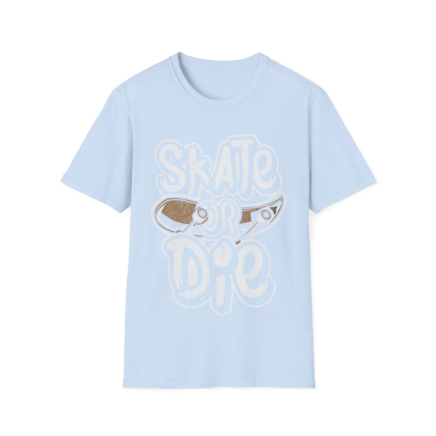 Skate Or Die Unisex Softstyle T-Shirt