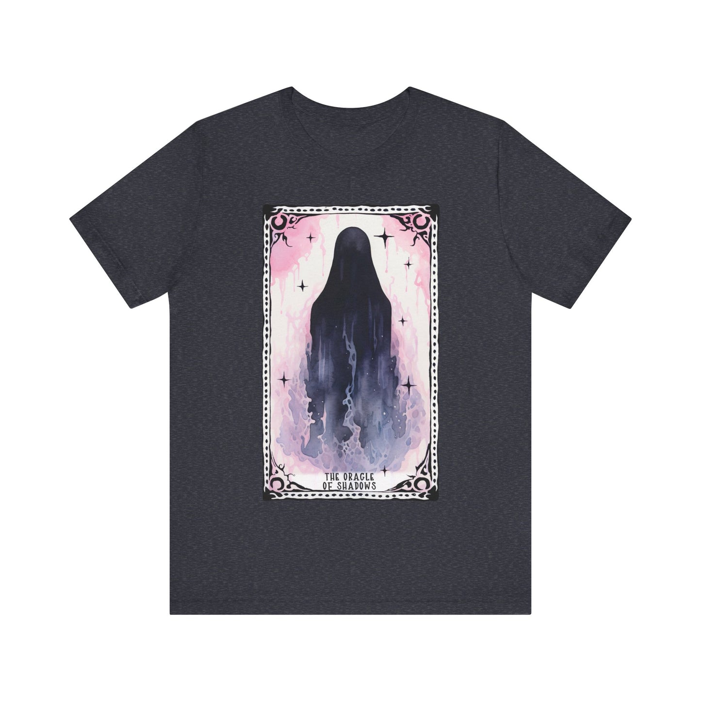 The Oracle of Shadows unisex tee, Halloween Graphic Tee, Spooky Shirt, Trick or Treat Tee, Halloween Costume, Festive Gift