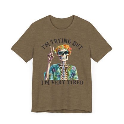 I'm trying Unisex Jersey Short Sleeve Tee
